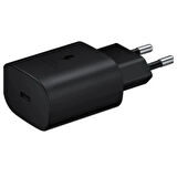 Ozmik Samsung Type-C 25W Siyah Hızlı Şarj Aleti Başlık ve Kablo