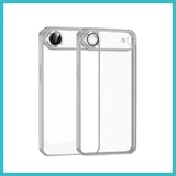 DEFNE STORE iPhone 17 Air Uyumlu Lensli Silikon - Gümüş DFNBEZ