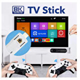 Ozmik K8 Pro Retro 8K HD Video klasik oyun çift sistem android 12.1 3D oyunlar konsol kablosuz