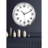KROM MODERN DUVAR SAATİ REVELLO  30X30 CM 
