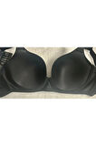 Işıltılı Askılı Bra Foam Cup 8830 Siyah