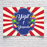 Palyanço Temalı Doğum Günü Afişi 100X150 cm