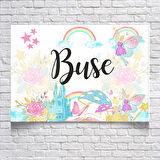 Peri Temalı Doğum Günü Afişi 70X100 cm