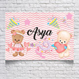 Oyuncak Ayıcık Temalı DoğumGünü Afişi 70X100 cm