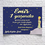 Küçük Prens Temalı Doğum Günü Afişi  100x150 Cm