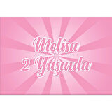 Yeşil Doğum Günü Afişi 50X70 cm