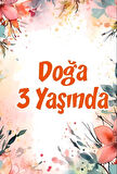 Portakallar Temalı Doğum Günü Afişi 35X50 cm