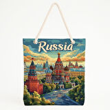 Saint Basil Manzaralı Plaj Çantası