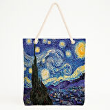 Yıldızlı Gece Van Gogh Plaj Çantası