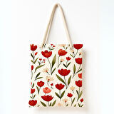 Kır Çiçeği Lale Omuz Çantası