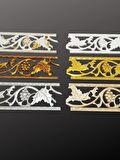 Poliüretan Dekoratif Saray Duvar&Tavan Çıta Bordürü - Bronz Renk (EN:10 CM-BOY:100 CM)