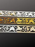 Poliüretan Dekoratif Saray Duvar&Tavan Çıta Bordürü - Bronz Renk (EN:10 CM-BOY:100 CM)