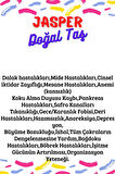 Sertifikalı Tüp Şişelerde Kırık Doğal Taşlar (JASPER TAŞI DELİKLİ) 5x3cm Büyük Boy