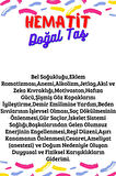Sertifikalı Tüp Şişelerde Kırık Doğal Taşlar (HEMATİT TAŞI DELİKLİ) 4 X 2cm Büyük Boy