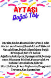 Tüp Şişelerde Kırık Doğal Taşlar (Aytaşı Delikli) 5x3cm Büyük Boy