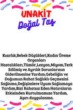 Sertifikalı Tüp Şişelerde Kırık Doğal Taşlar (UNAKİT TAŞI DELİKLİ) 4 X 2cm Büyük Boy