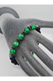 Necef, Hematit, Oniks Doğal Taş Bileklik Tasarım