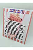 Pembe Kuvars Doğal Taş Kolye Ayarlanabilir Orijinal Doğal Taş Çok Fonksiyonlu Kolye