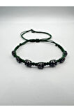 Hematit Doğal Taş Tasarım Bileklik