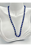 Doğal Taş Lapis Lazuli Taşı Kolye AAA Kalite 6mm