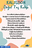Orijinal İşlenmemiş Doğal Taş Kalsedon Kolye Sürpriz