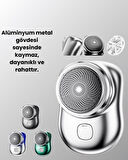 Mikro titreşim motorlu düşük sesli USB girişli tıraş makinesi