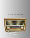 LED Fenerli Taşınabilir Bluetooth Hoparlör