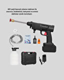 Kablosuz Basınçlı Yıkama Makinesi – 48V Güçlü Motor 2 Pil ve Köpük Haznel