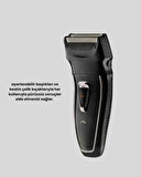 Profesyonel Şarjlı Saç ve Sakal Tıraş Makinesi – Çelik Bıçaklı Ayarlanabi