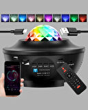 Galaxy Yıldız Projektör Çok Renkli Ayarlı Parlaklık Uzay Atmosfer Işığı