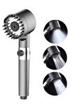 Duş Başlığı Profesyonel Masaj Başlıklı 3 Modlu Yeni Nesil Masaj Uçlu Su Tas
