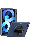 iPad Pro 11 (2018) Kılıf Hand Strap Tablet Kılıfı - Lacivert-(5796)