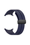 Watch 7 Ultra KR418 Tender Silikon Kordon - Lacivert-(5796)