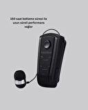 Ergonomik Bluetooth Kulaklık – 8 Saat Konuşma Gürültü Azaltıcı Mikrofon