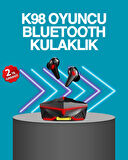 Kablosuz Bluetooth 5.0 Metal Kasa Gaming Kulaklık