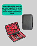 Kompakt ve Şık Tasarımlı 17 Parça Bakım Seti