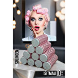 HSNET Isıtmalı Sulu Bigudi 2.5 cm 10 Adet Solingen Professional