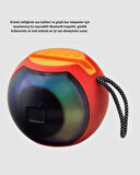 RGB Işıklı Bluetooth Hoparlör – 360° Stereo Ses ve 8 Saat Çalma Süresi