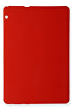 Huawei MediaPad T5 10 Kılıf Evo Tablet Silikon - Kırmızı-(5796)