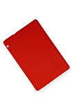 Huawei MediaPad T5 10 Kılıf Evo Tablet Silikon - Kırmızı-(5796)
