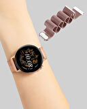 Kablosuz Şarjlı Tam Ekran Akıllı Saat – Türkçe Dil Desteği ve Uzun Pil Ömr