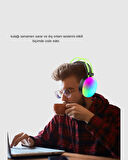 Kablosuz Gaming Kulaklık RGB Aydınlatmalı Bluetooth 5.3 Uzun Pil Ömürlü