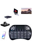Mini Klavye Gaming Pc Playstation Ledli Mouse Rgb Mouse Bluetooth Usb