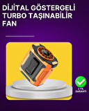 100 Kademeli Hız Ayarlı Taşınabilir Bel ve Boyun Fanı