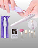 Profesyonel Elektrikli Tırnak Bakım Matkap Seti – Düşük Gürültü ve Taşın