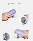 Taşınabilir Şarjlı Tiftik Toplayıcı – Çıkarılabilir Hazneli Anti-Statik F