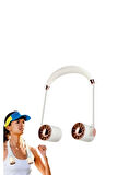 Boyuna Asılan Taşınabilir Küçük Fan | Turbo Motor 5 Kanat Katlanabilir Gövde