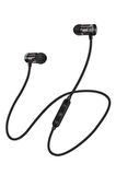 Sports Mıknatıslı Siyah Bluetooth Kulaklık Kablolu Uzun Pil Ömrü