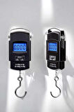 50 Kg El Kantarı Ağırlık Ölçer Dijital Ekranlı Kancalı Portatif