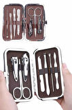 Deri Çanta Hediyeli 7 Parça Manikür-Pedikür Tırnak Bakım Seti